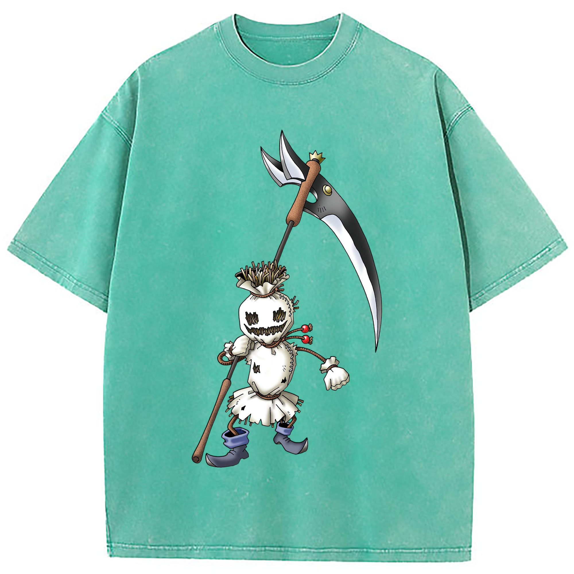 （画像用） ドラゴンクエスト Doragon Kuesuto Dragon Quest 綿100% ヴィンテージ風 半袖Tシャツ（フロントプリント）